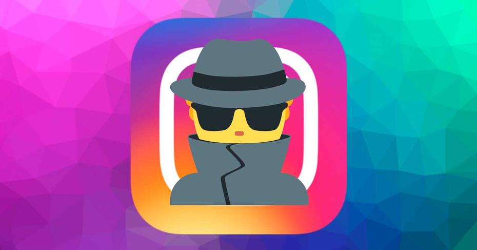 secret agent over instagram logo