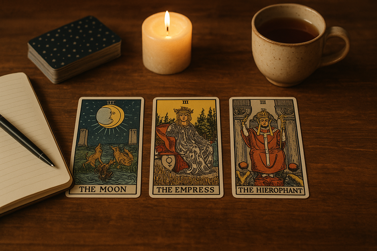 🌙 30-Day Tarot Reading Challenge for Beginners (Build Intuition & Confidence)